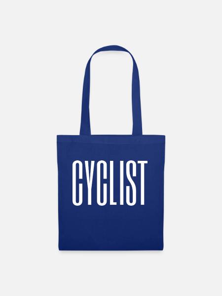 CYCLIST - Stoffbeutel - Royalblau
