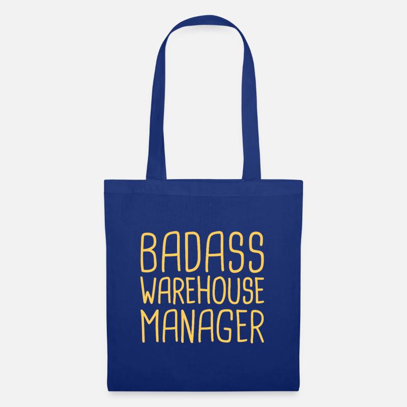 Warehouse Manager Badass - Stoffbeutel - Royalblau