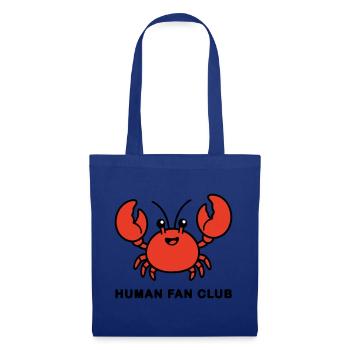 AI Human Fan Club - Tote Bag - royal blue - Front