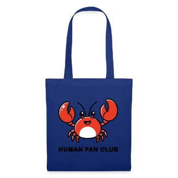 AI Human Fan Club - Tote Bag - royal blue - Front