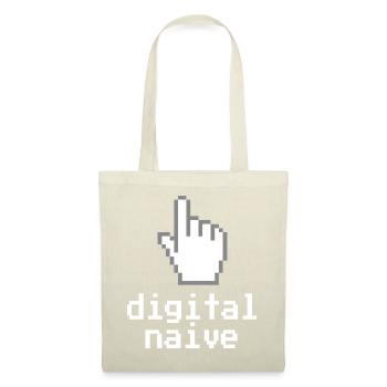 Digital naive - Stoffbeutel - Natur - Vorne