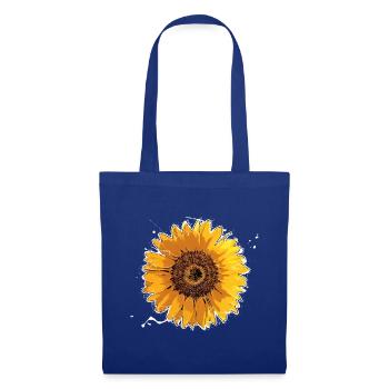 Sunflower - Tote Bag - royal blue - Front