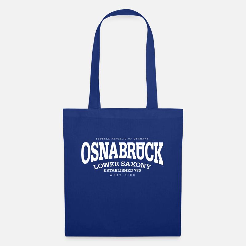 Osnabrück (white Edt. '13) - Stoffbeutel - Royalblau