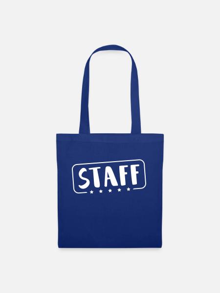 staff - Stoffbeutel - Royalblau