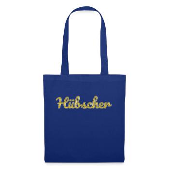 Hübscher - Stoffbeutel - Royalblau - Vorne