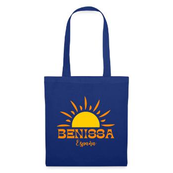Benissa Espana Sunrise Design - Tote Bag - royal blue - Front