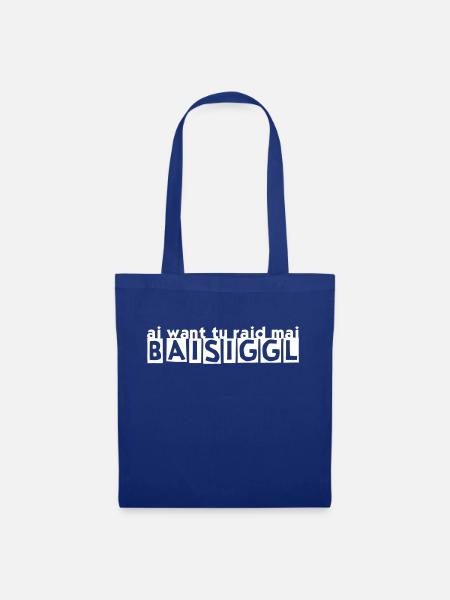 BAISIGGL - Stoffbeutel - Royalblau