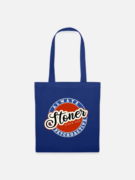 STONER - Stoffbeutel - Royalblau