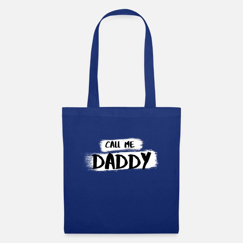 CALL ME DADDY - Stoffbeutel - Royalblau