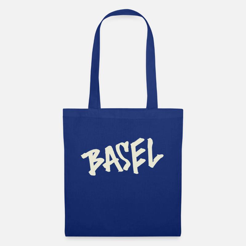 Basel - Stoffbeutel - Royalblau