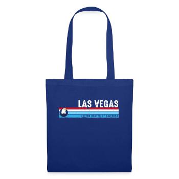 Las Vegas Nevada Est 1905 Vintage Classique Rétro - Sac en tissu - bleu royal - Devant