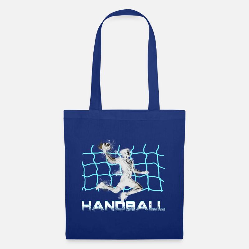 Handball - Stoffbeutel - Royalblau