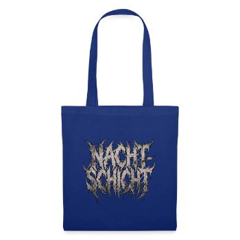 Heavy Metal Night Shift - Sac en tissu - bleu royal - Devant