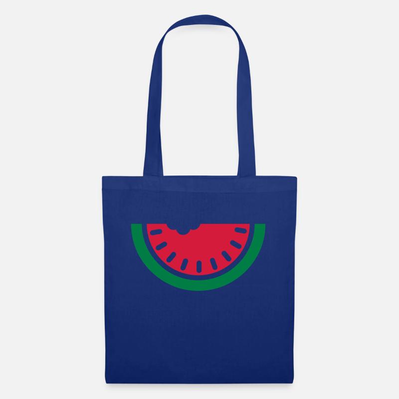 Wassermelone - Stoffbeutel - Royalblau
