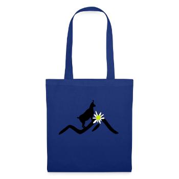 montagne, alpes - Sac en tissu - bleu royal - Devant