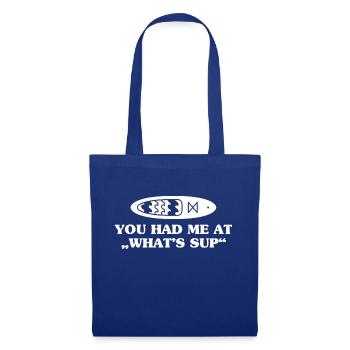 SUP Paddle Board Paddleboard - Sac en tissu - bleu royal - Devant