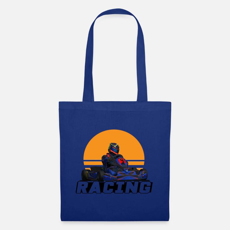 Go Kart - Stoffbeutel - Royalblau