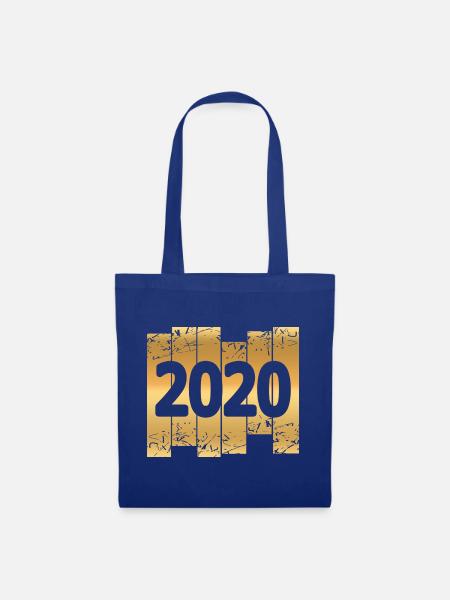 2020 - Stoffbeutel - Royalblau