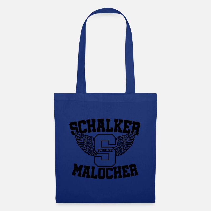 Farbe änderbar | Schalker Malocher - Stoffbeutel - Royalblau