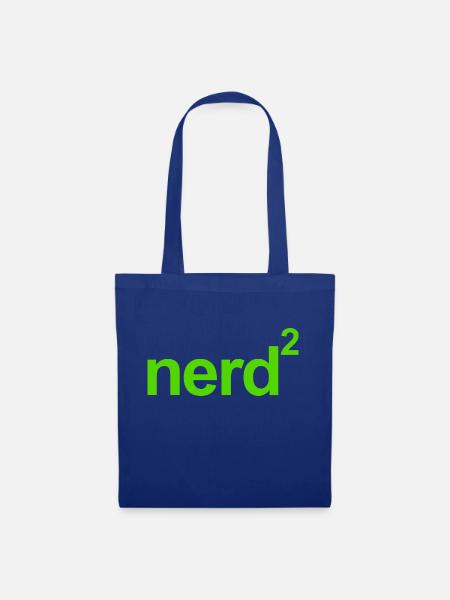 nerd 2 - Stoffbeutel - Royalblau