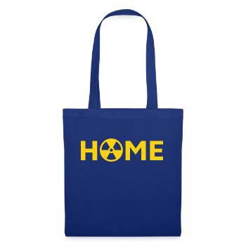 Horror House, Attention Teenroder, Teennager Room - Sac en tissu - bleu royal - Devant