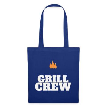 Équipe de grillage barbecue grillé Grill Master Team Fête des pères - Sac en tissu - bleu royal - Devant