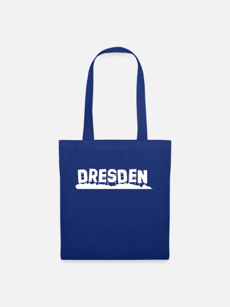 Dresden - Stoffbeutel - Royalblau