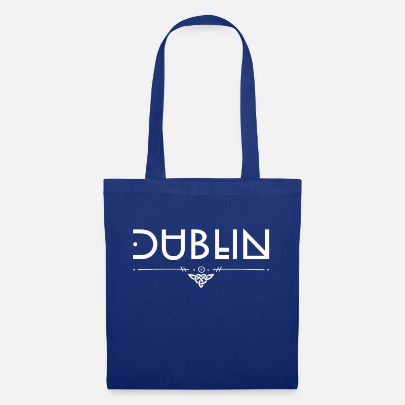 Dublin Celtic Irish - Stoffbeutel - Royalblau