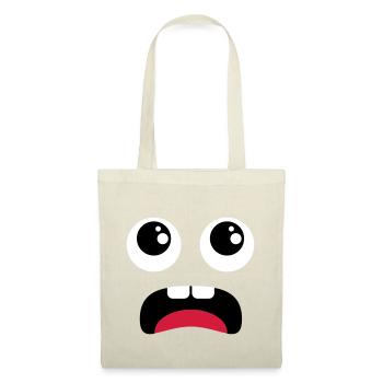 Terrified face - Comic - Tote Bag - nature - Front