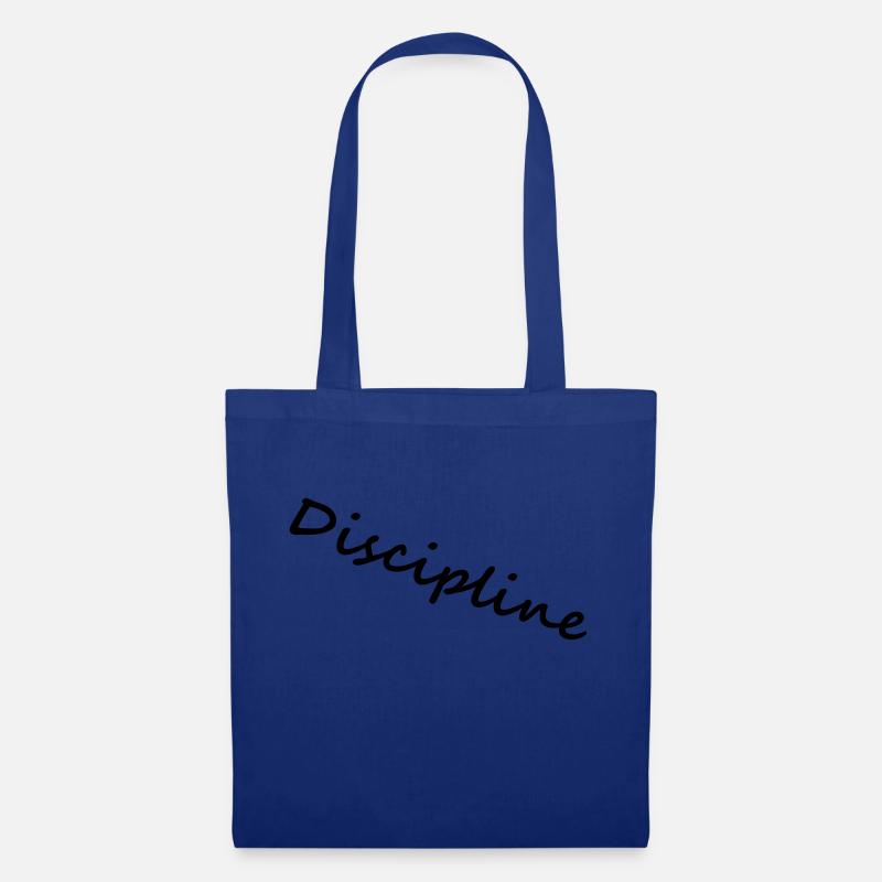 Discipline - Stoffbeutel - Royalblau