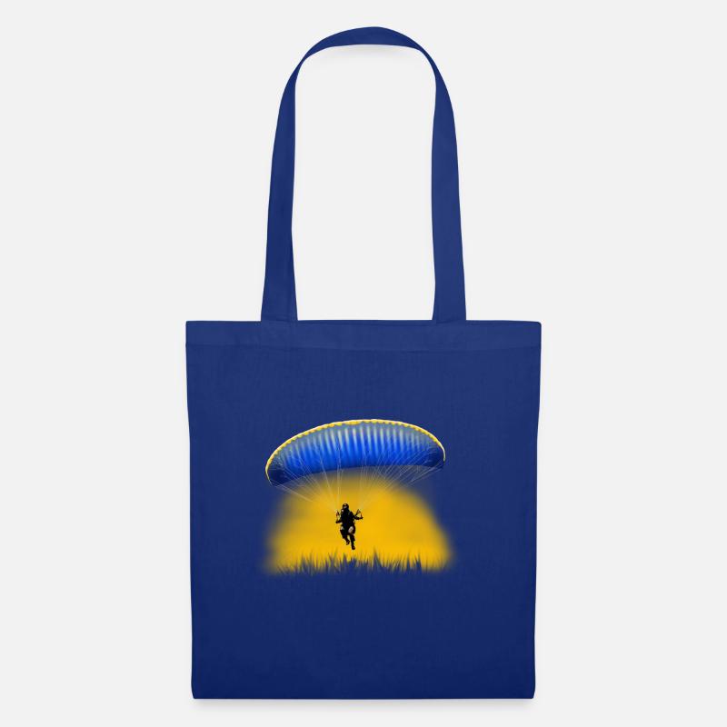 paragliding - Sac en tissu - bleu royal