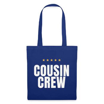Réunion de Cousin Crew Cousins Family Matching - Sac en tissu - bleu royal - Devant