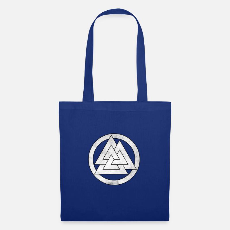 Wikinger Symbol Geschenkidee - Stoffbeutel - Royalblau