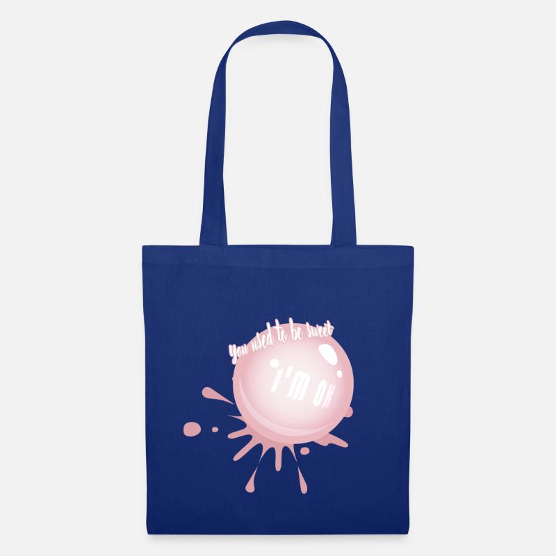 Bubblegum - Stoffbeutel - Royalblau