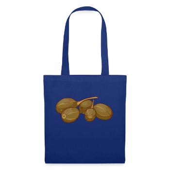 Kapern Kapernstrauch - Stoffbeutel - Royalblau - Vorne