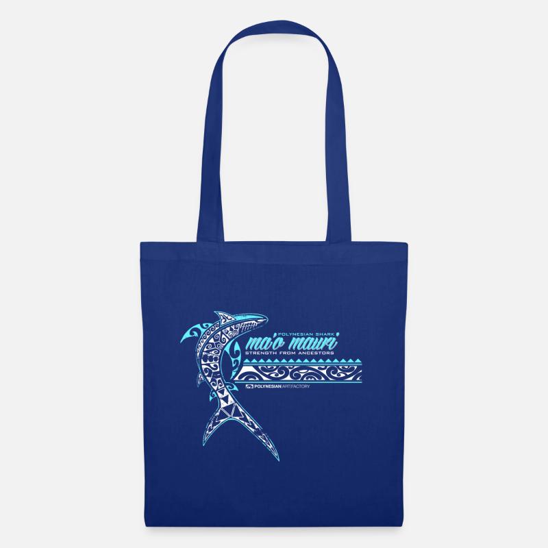 MaoMauri White Blue - Tote Bag - royal blue
