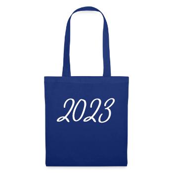 Silvester 2023 - Stoffbeutel - Royalblau - Vorne