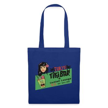 Tokyo Tiki Bar and Cocktail Lounge - Tote Bag - royal blue - Front