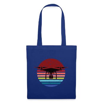 J’en ai assez, je vais voler, piloter drone, pilote de drone - Sac en tissu - bleu royal - Devant