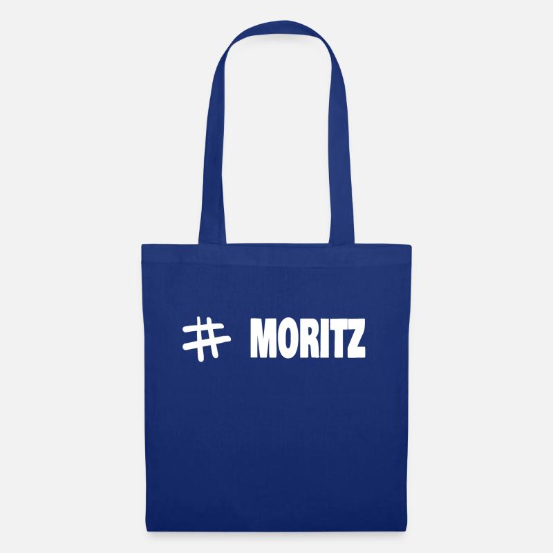 Hashtag Moritz - Stoffbeutel - Royalblau
