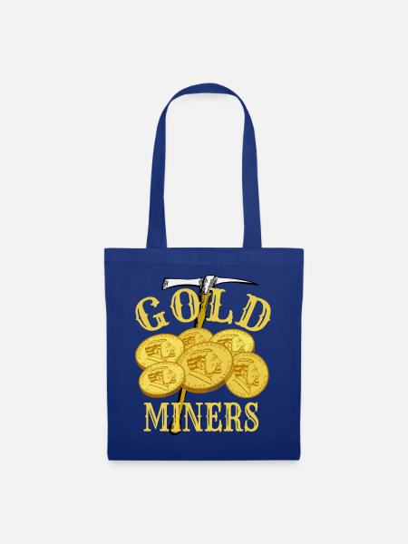 Goldgräber - Stoffbeutel - Royalblau