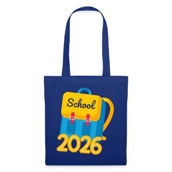School Child 2026 School Enrollment Gift First Year - Tote Bag - royal blue - Front