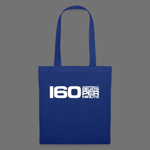 160 BPM (white long) - Tote Bag