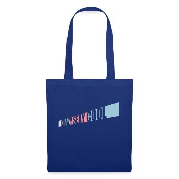 crazy sexy cool design - Tote Bag - royal blue - Front