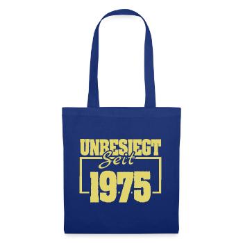 1975 - Stoffbeutel - Royalblau - Vorne