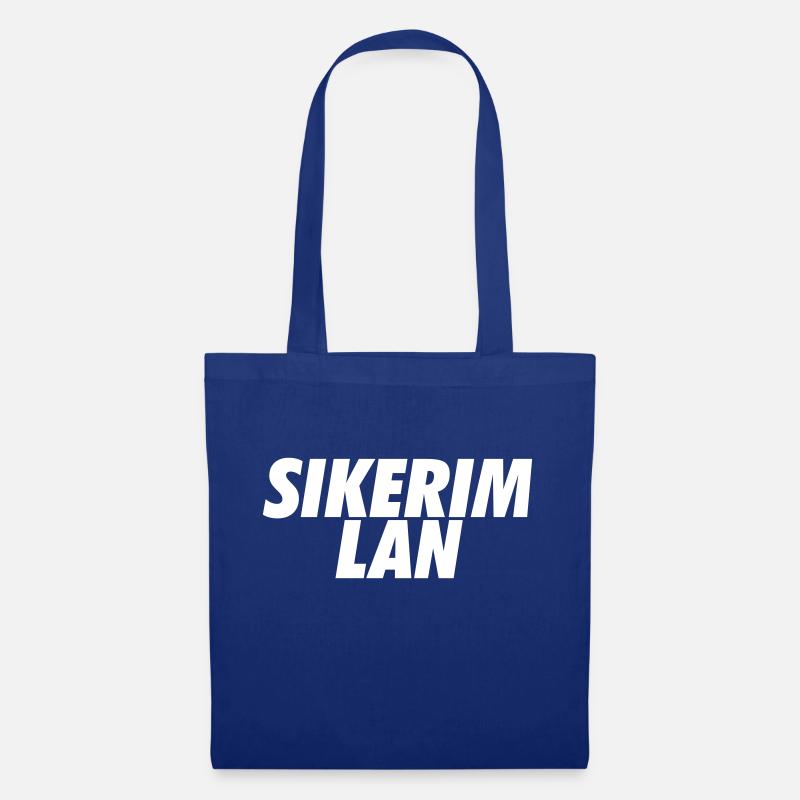 Sikerim Lan - Stoffbeutel - Royalblau