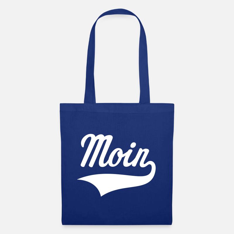 Moin - Stoffbeutel - Royalblau