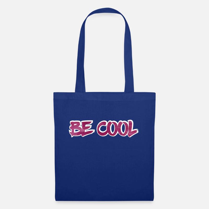 BE COOL - Stoffbeutel - Royalblau