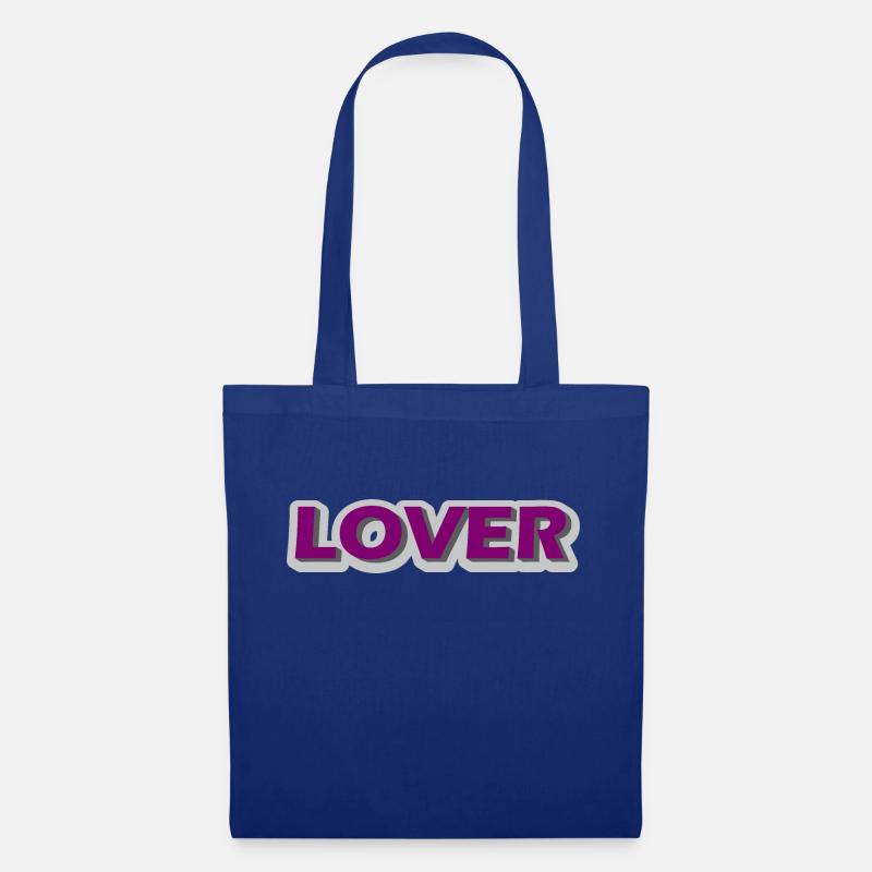 Lover - Stoffbeutel - Royalblau