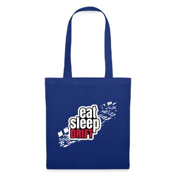 Eat Sleep Drift - Stoffbeutel - Royalblau - Vorne